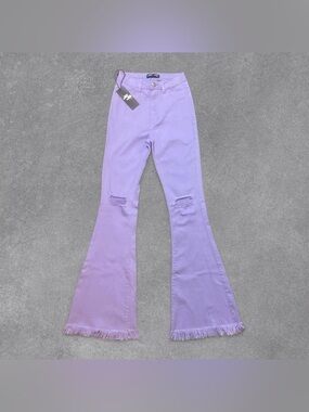 J.C. & J.Q. Lavender Flare Jeans